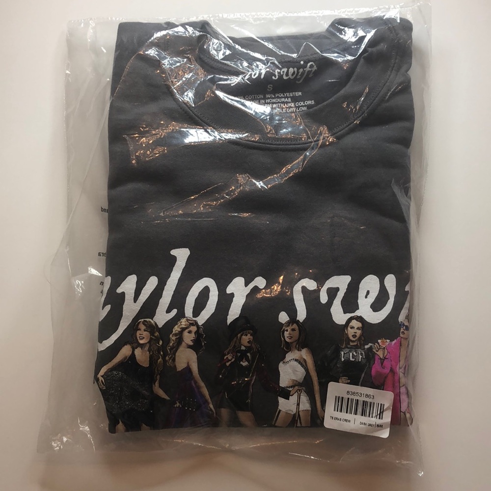Taylor Swift folklore Eras Sweatshirt (color) NEW